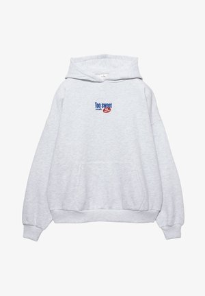 PULL&BEAR GRAPHIC - Huppari - light grey