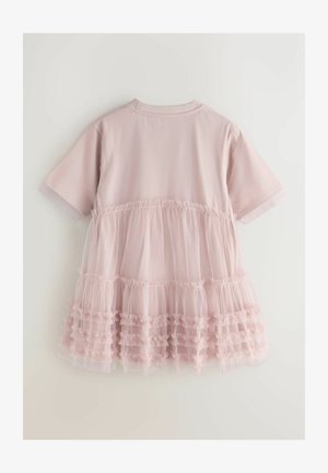 smALLSAINTS, REGULAR FIT - FRILL - Freizeitkleid - mid pink
