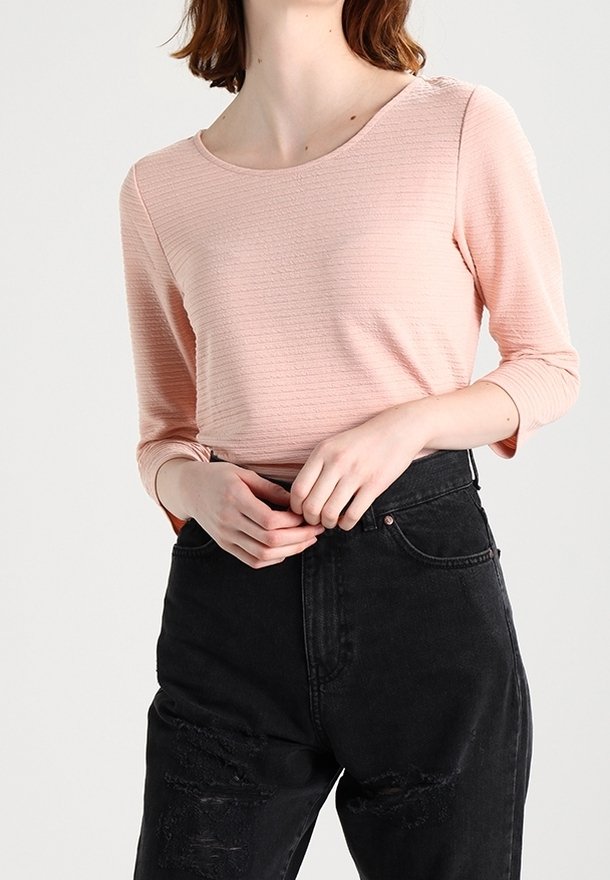 JDY Langarmshirt - light pink