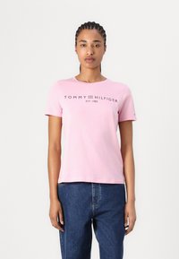 Tommy Hilfiger - REGULAR FIT - Print T-shirt - classic pink Thumbnail Image 1