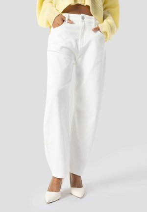 Jeans Straight Leg - offwhite