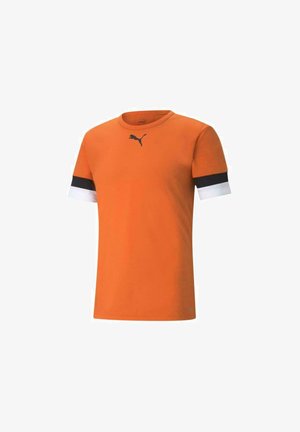 Puma TEAMRISE - T-shirt con stampa - arancione