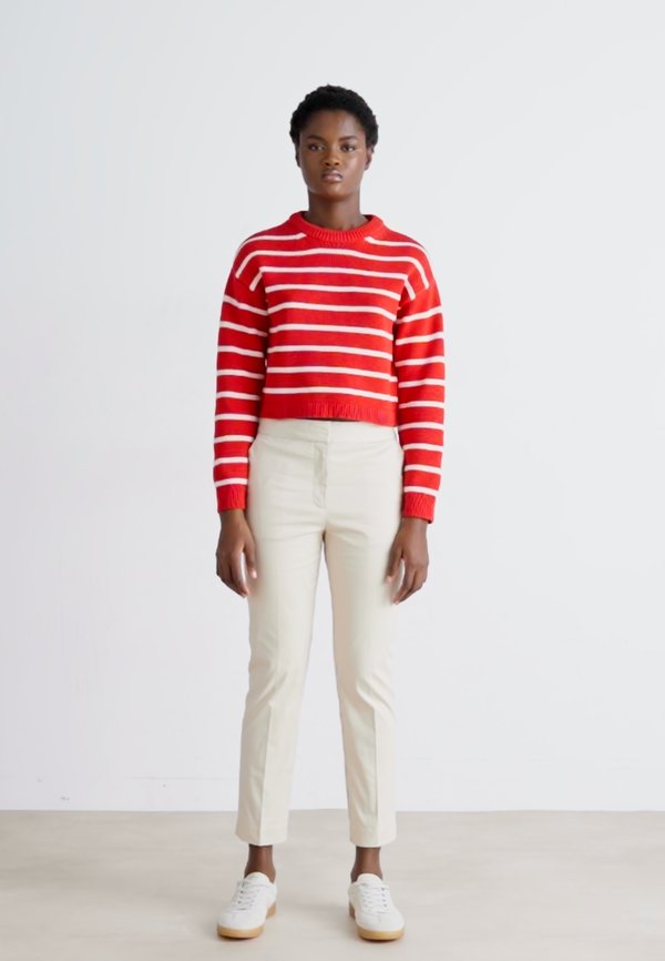 SLIM SLACK - Chinos - soft oat2