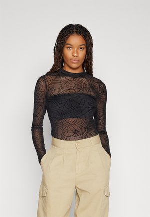 Vero Moda VMAYA TOP - Bluză cu mânecă lungă - black