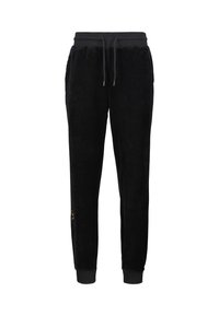 COURT VELOUR - Trainingsbroek - black