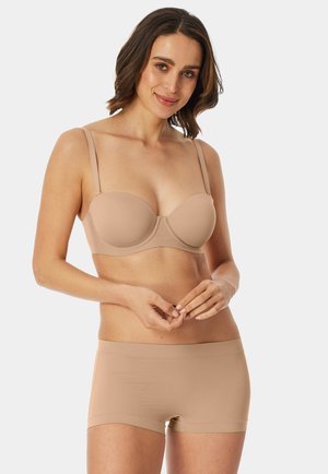 Schiesser 2-PACK UNIQUE MICRO - Strapless BH - maple