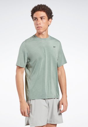 Reebok SOLID ATHLETE - Camiseta básica - harmony green
