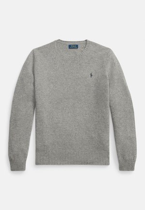 WOOL-CASHMERE CREWNECK SWEATER
 - Džemper - fawn grey heather