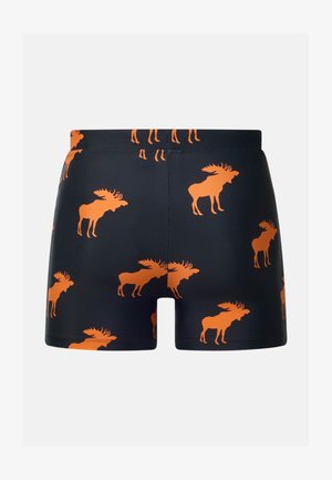 Swedemount, FOREST SWIM TRUNK - Badehose Pants - black elk