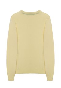 Polo Club V NECK RIGBY - Stickad tröja - light yellow