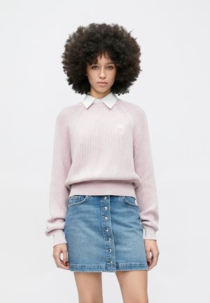 SLIPERY - Striktrøje - light pink