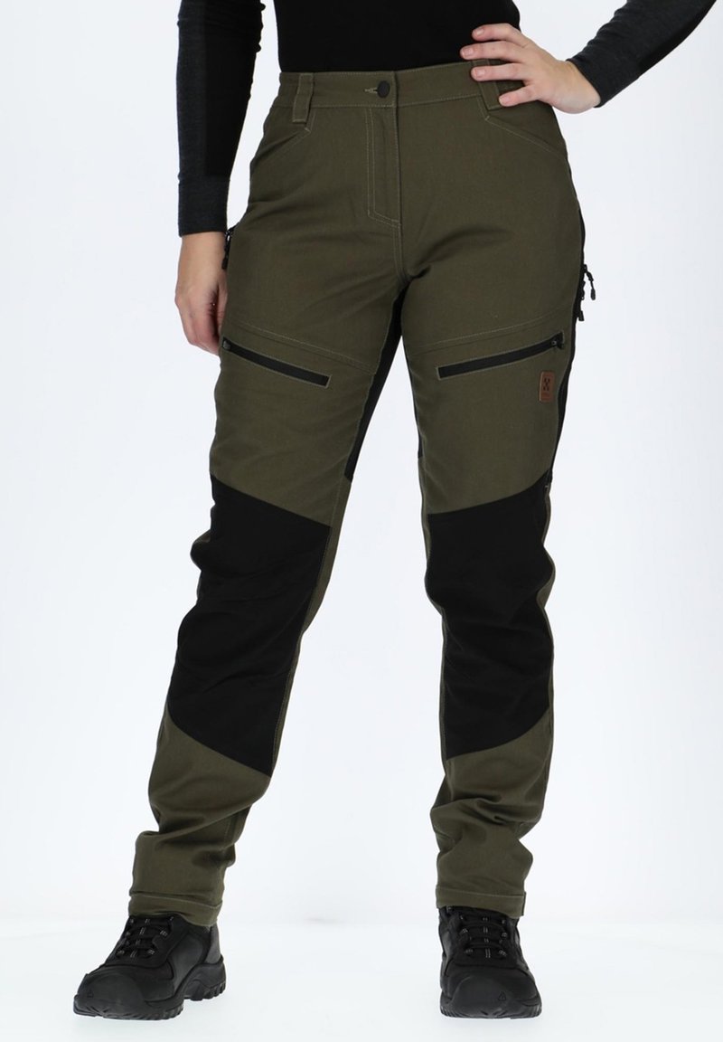 XTrail Outdoorbroeken olive black/olijfgroen Zalando.nl
