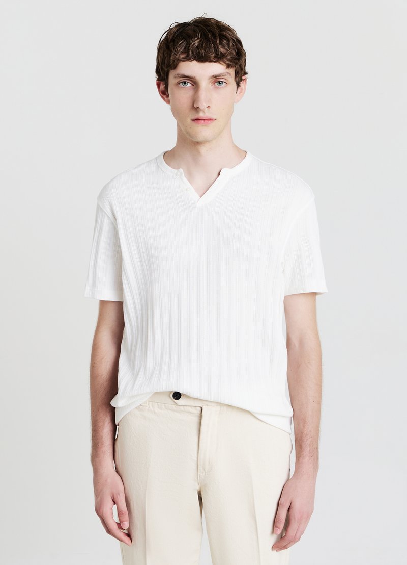 Calliope SERAFINO COSTE LAVORAZIONI - T-shirt basic - bianco lana