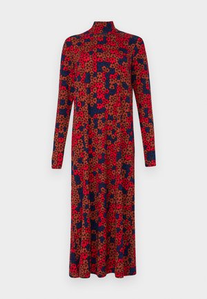 Marimekko, CAVEA UNIKKO - Jurk - brick red/blue