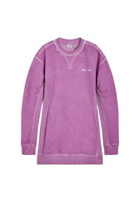Freddy TINTA A CON INSERTI IN - Sudadera - mulberry cold dyed