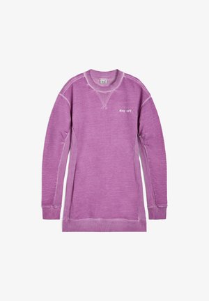 Freddy TINTA A CON INSERTI IN - Sudadera - mulberry cold dyed