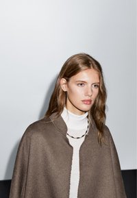 Massimo Dutti LONG - Classic coat - brown
