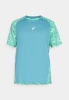 PADEL COURT TOP - Sports T-shirts - misty pine/vital green