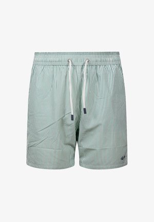 MC2 Saint Barth, PATMOS - Shorts da mare - seersucker stripes emb