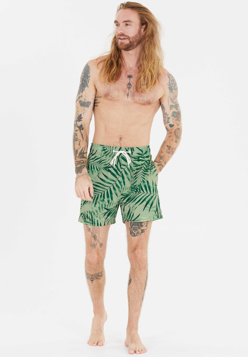 Cruz TOBY - Surfshorts - donkergroen groen