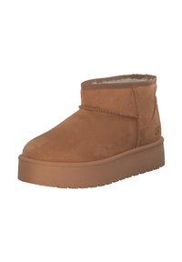 DOCKERS Snowboots  - hellbraun