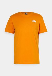 BOX CELEBRATION TEE - Tričko s potlačou - desert rust