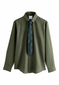 Unselected, green blackwatch check