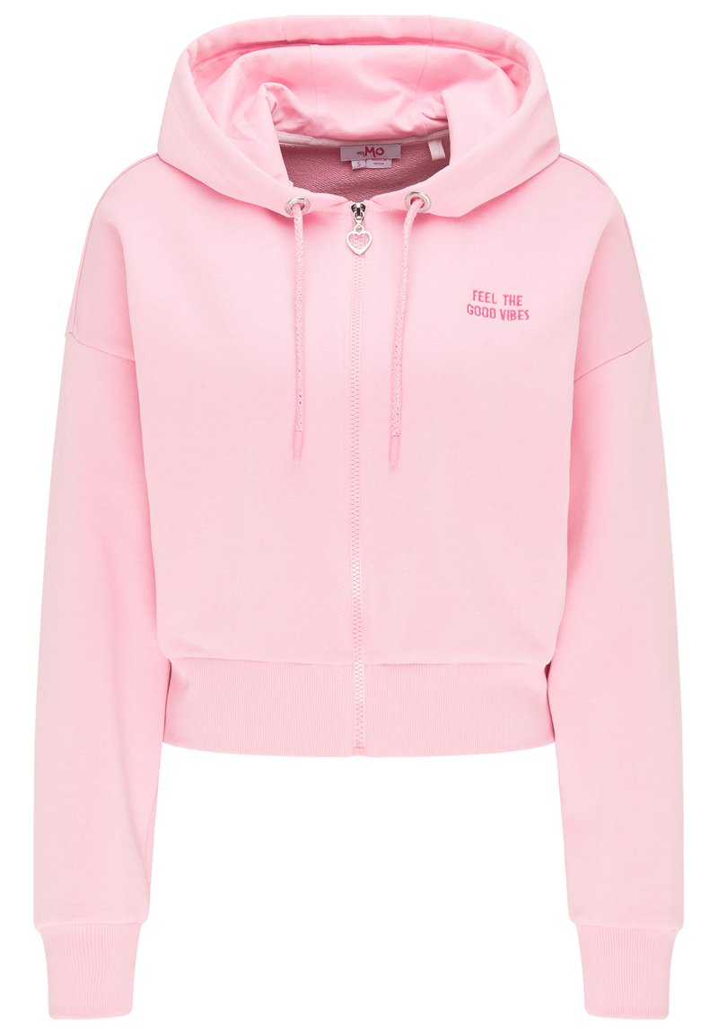 myMo Sweater met rits roze myMo Sweater met rits roze