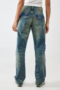 BDG Urban Outfitters JET TWISTED STRAIGHT - Džinsi ar platām starām - vintage