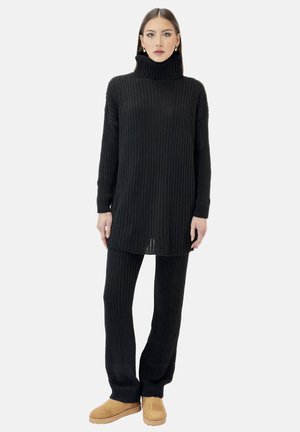 SET - Jersey de punto - schwarz