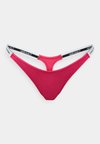 DIPPED STRING THONG ICON LOGO - Tanga - vibrant pink