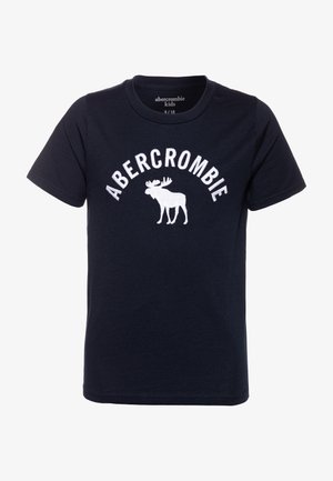 TECH LOGO - T-Shirt print - navy