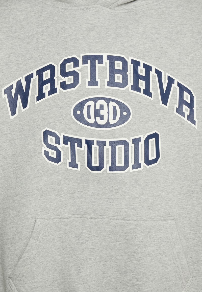 WRSTBHVR HAILEY HOODIE UNISEX - Sweatshirt - grey melange/mottled grey -  Zalando.ie