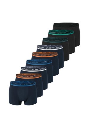 9 PACK - Boxer aderenti - blau/schwarz