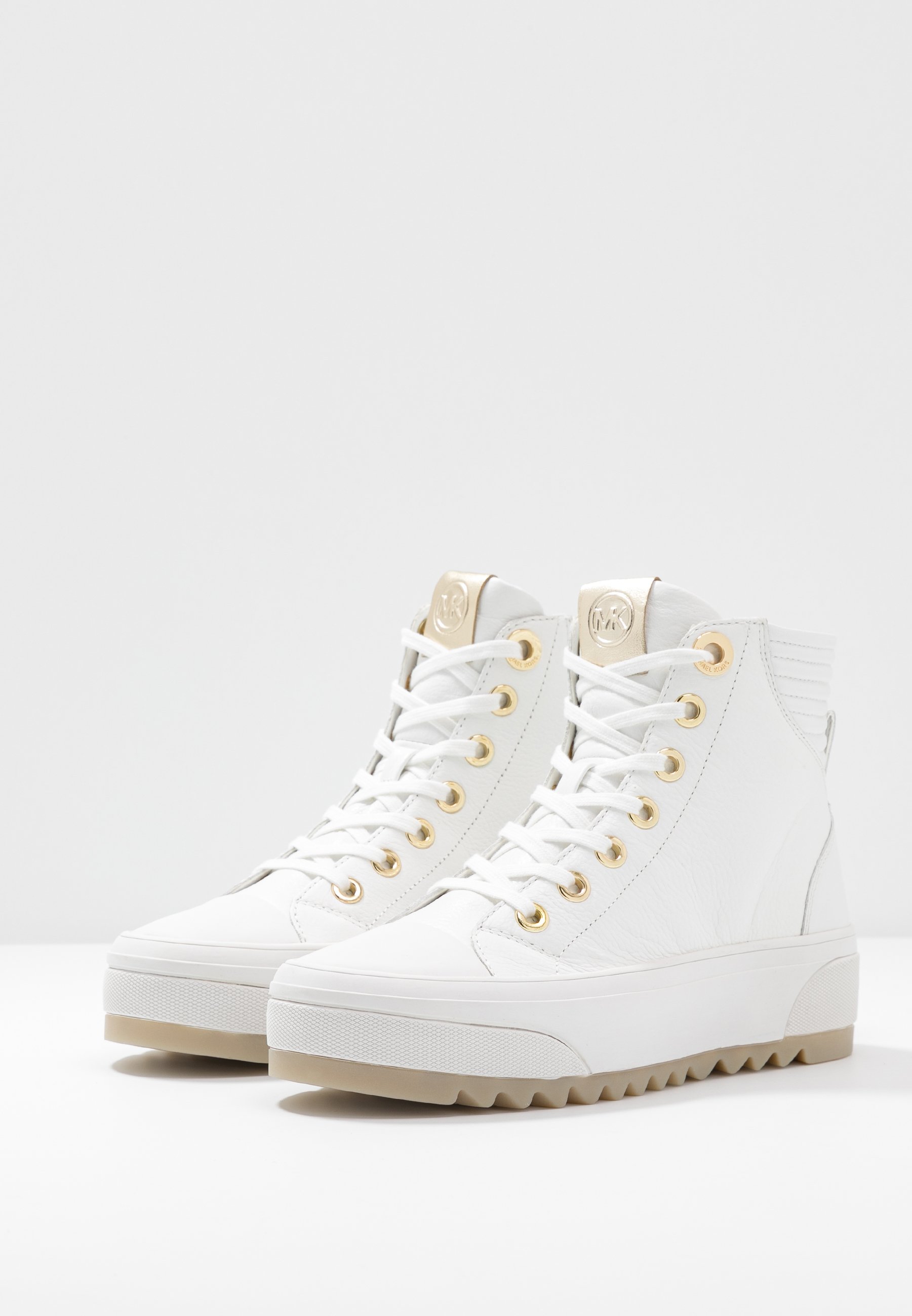 MICHAEL Michael Kors KEEGAN Høye joggesko optic white MICHAEL Michael Kors KEEGAN Høye joggesko optic white