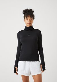 adidas Performance TECHFIT COLD.RDY FUNNEL NECK LONG SLEEVE LONG-SLEEVE - Top dugih rukava - black