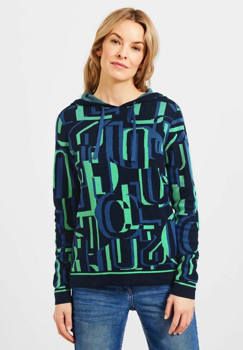 Cecil 3017255 Felpa Donna Con Wording – Girocollo In Puro Cotone, Maniche Lunghe, Vestibilità Comoda, Look Alla Moda - 5