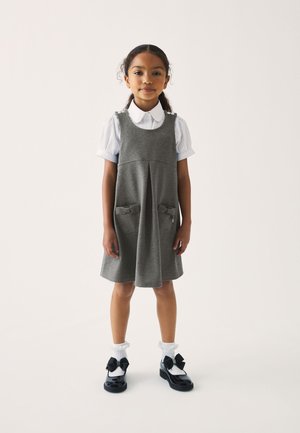 Clarks SCHOOL PONTE PINAFORE  - REGULAR FIT - Rochie de zi - grey