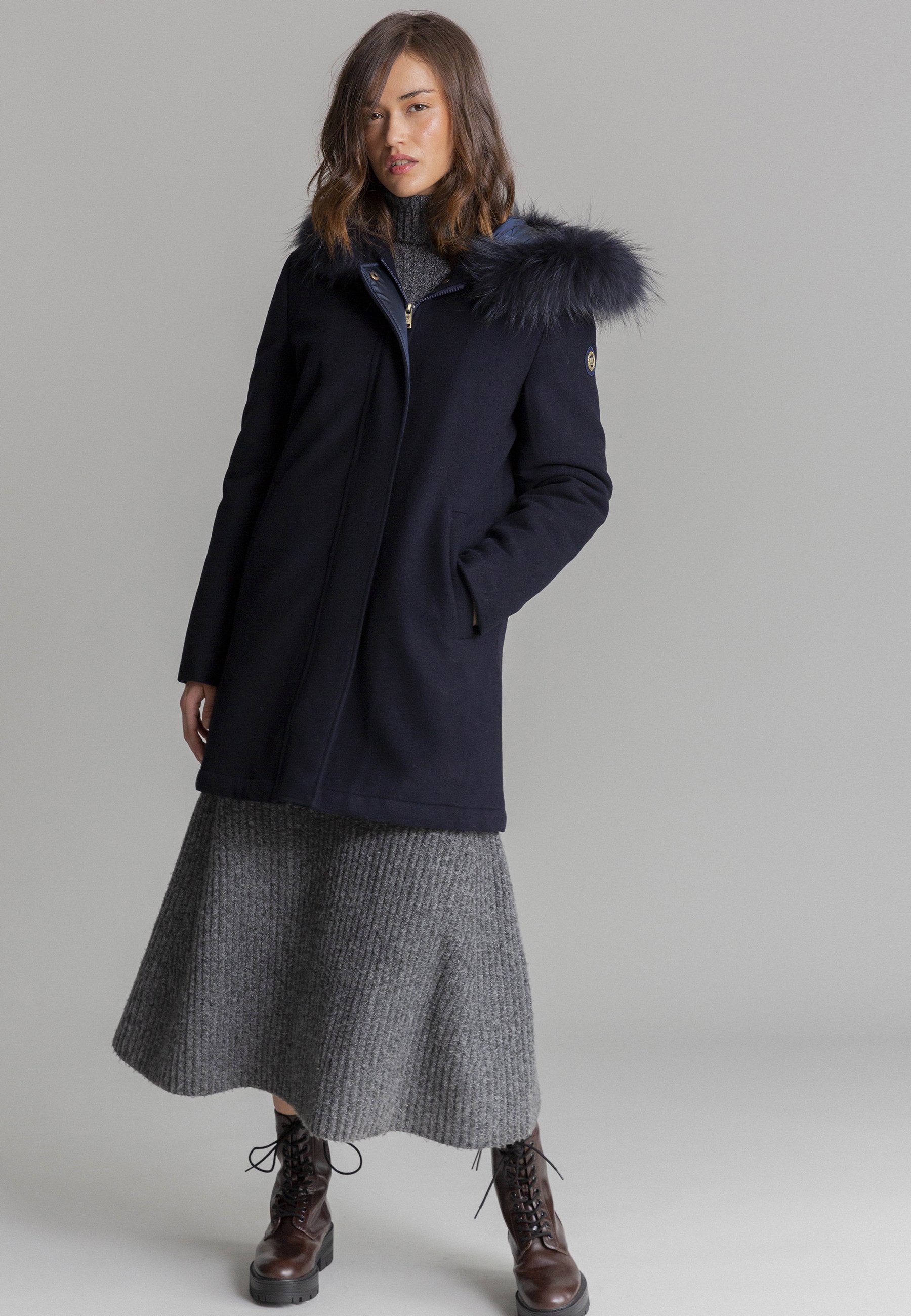 Arroway NEBA - Abrigo de invierno - marino -