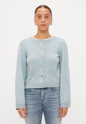 ONLIBI ELLA BUTTON CARDIGAN - Ζακέτα - arona/gold-coloured
