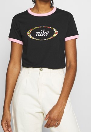 Print T-shirt - black