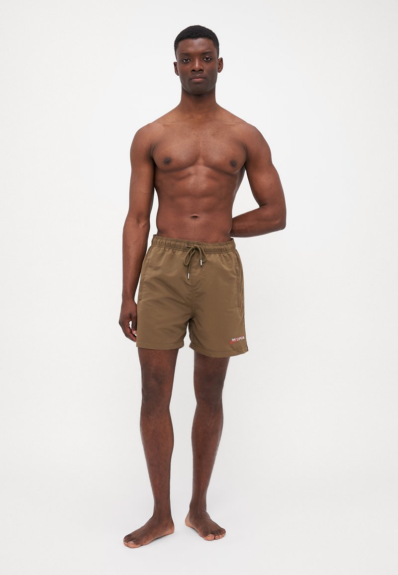Cycliste de sport stretch kaki - Eden Park