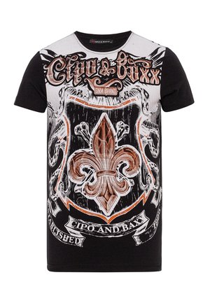 Cipo & Baxx, T-Shirt print - black