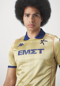 Kappa Gara KOMBAT 2024 THIRD KALLITHEA - Maillot de foot - yellow gold rich/blue