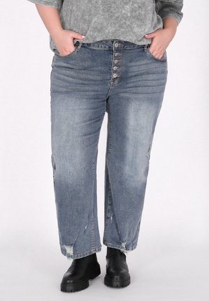 Jeans Straight Leg - grey