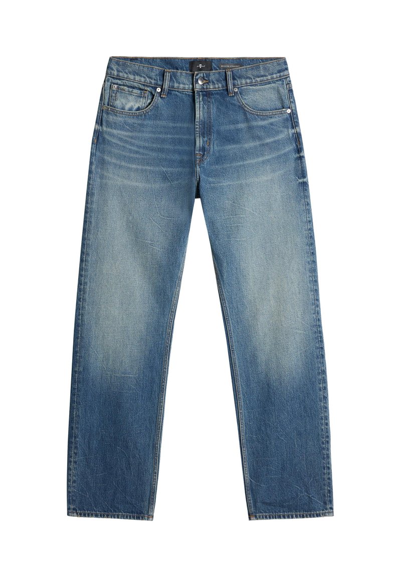 7 For All Mankind Straight leg jeans zwart denim/blackdenim