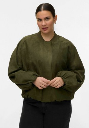 Vero Moda Curve VMKATHY - Bombejakke - olive night