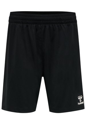 CHEVRON - Kurze Sporthose - black