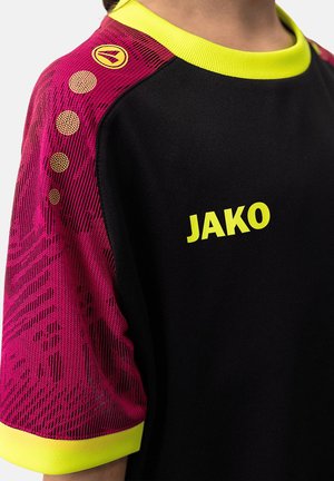 JAKO ICONIC - T-shirt de sport - schwarzrosa