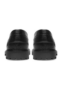 Les Deux THATCHER GRAINY PENNY LOAFER - Παπούτσια χωρίς κορδόνια - black